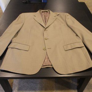 Pronto Mondo Men's Merino Wool Suit Jacket
